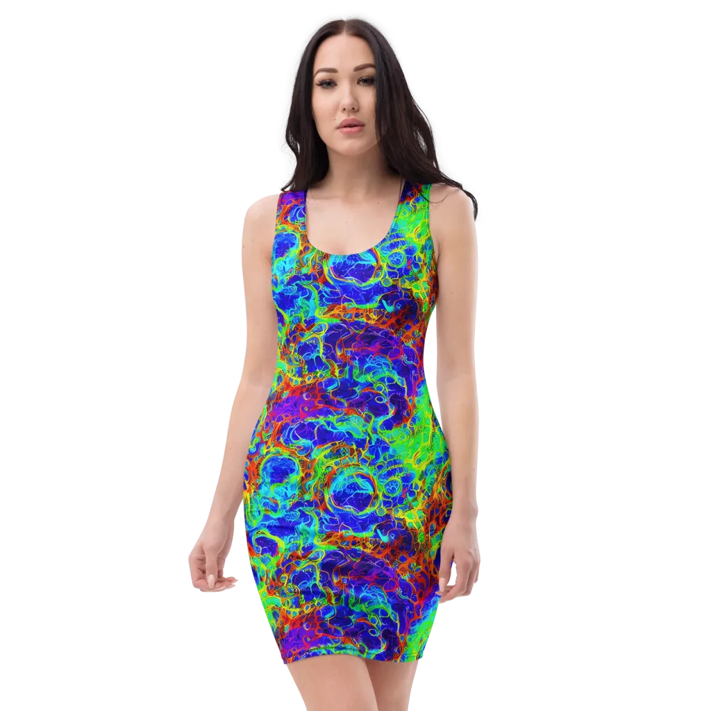 Mango Mirage on Bodycon Dress — Front