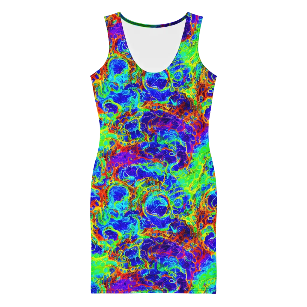 Mango Mirage on Bodycon Dress — Front