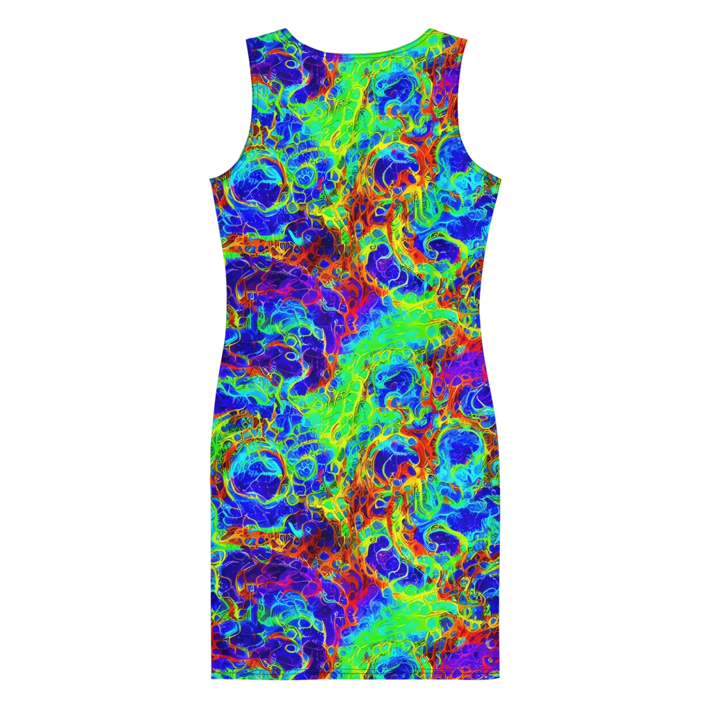 Mango Mirage on Bodycon Dress — Back