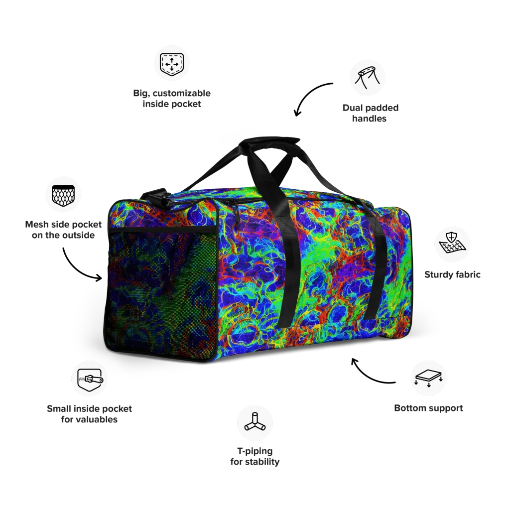 Mango Mirage on Duffle Bag — Right Front
