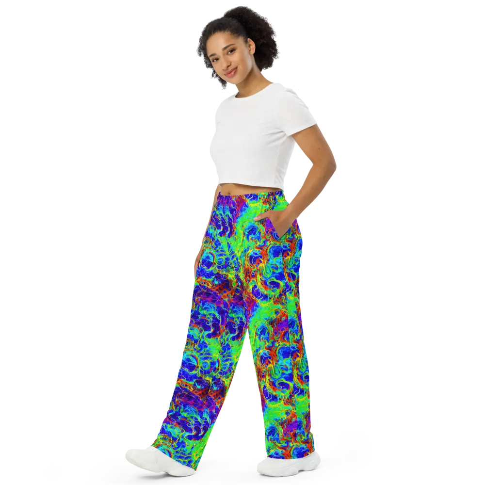 Mango Mirage on Wide-Leg Pants — Left Front