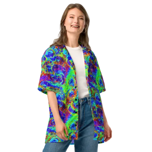 Mango Mirage on a Button Shirt