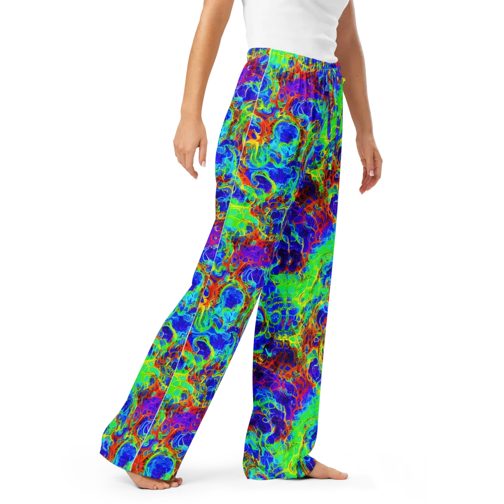 Mango Mirage on Women's Pajama Pants — Right Front