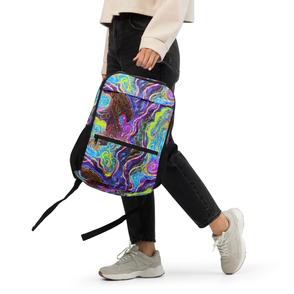 Stellar Riptide on Utility Backpack — Front