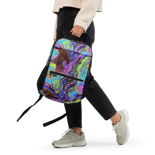 Stellar Riptide on a Utility Backpack