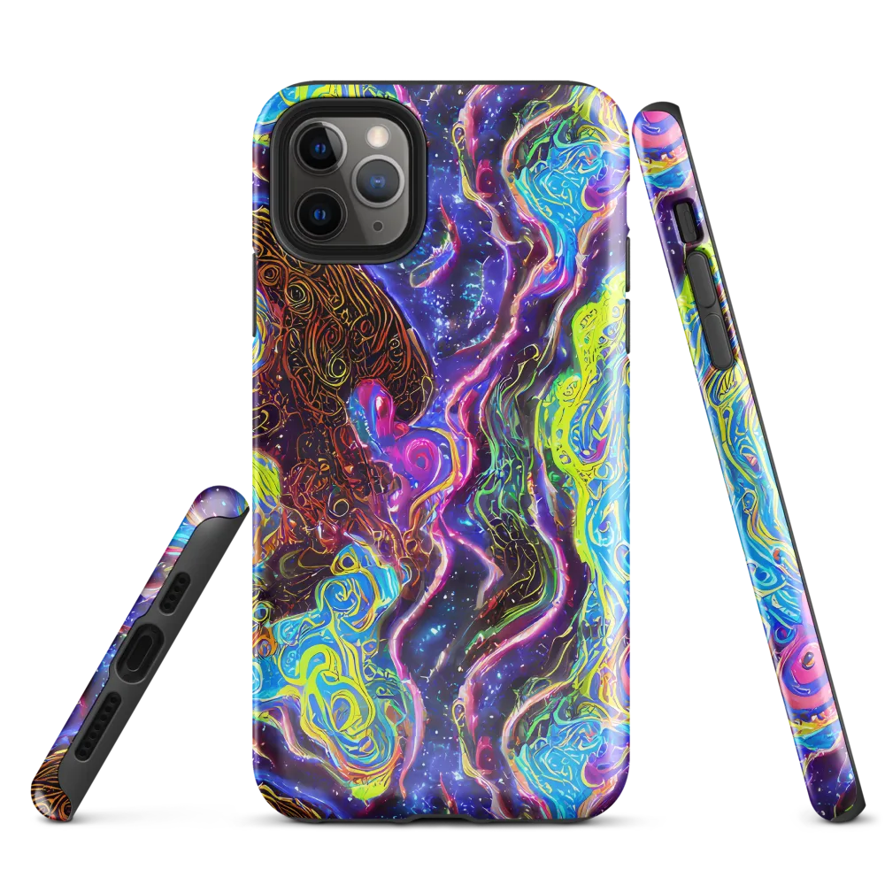 Stellar Riptide on Tough Case for iPhone® — Front