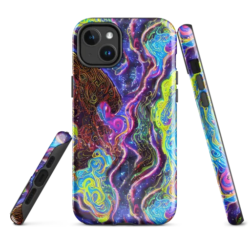 Stellar Riptide on a MagSafe Tough Case for iPhone®