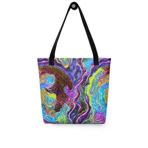 Stellar Riptide on a Tote Bag