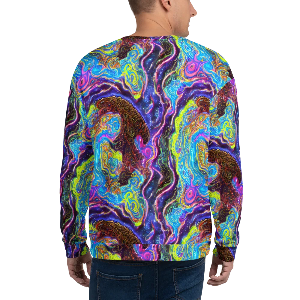 Stellar Riptide on Sweatshirt — Back