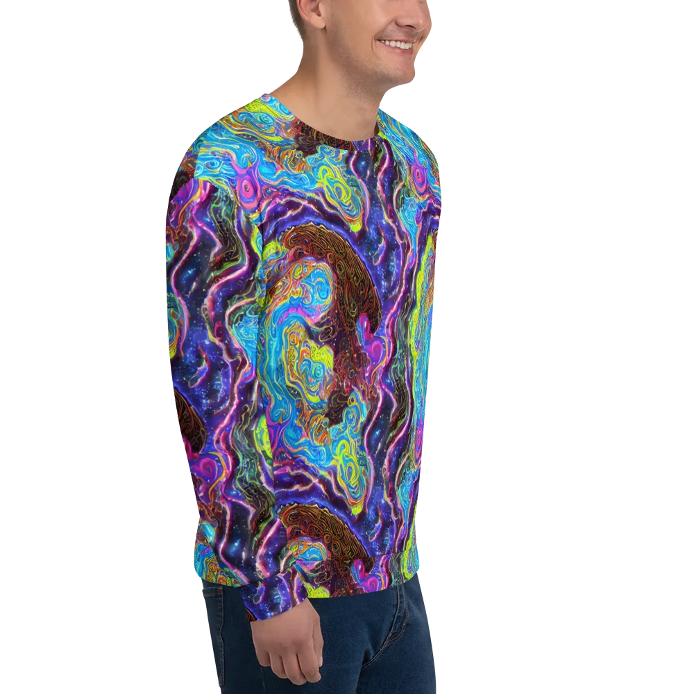 Stellar Riptide on Sweatshirt — Right Front