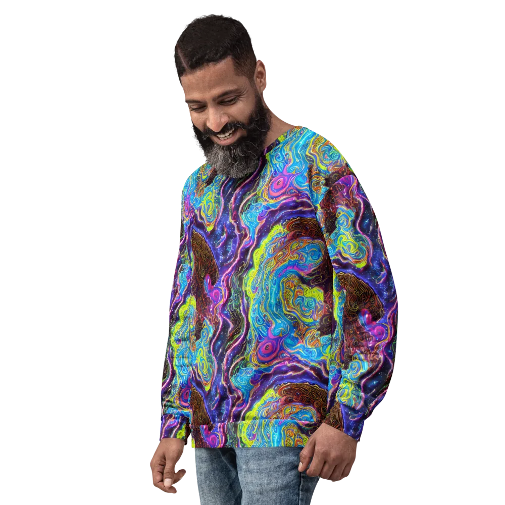 Stellar Riptide on Sweatshirt — Left Front