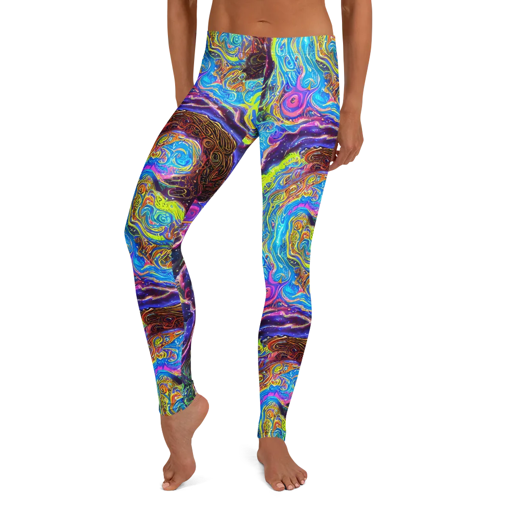 Stellar Riptide on Leggings — Front
