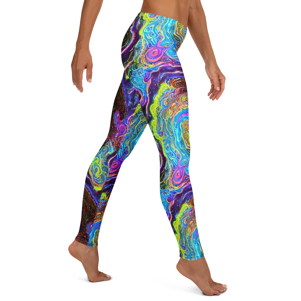 Stellar Riptide on Leggings — Right