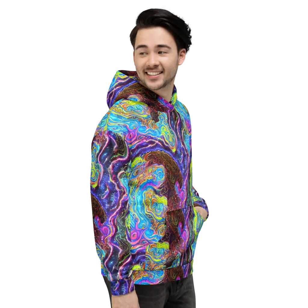 Stellar Riptide on Hoodie — Right