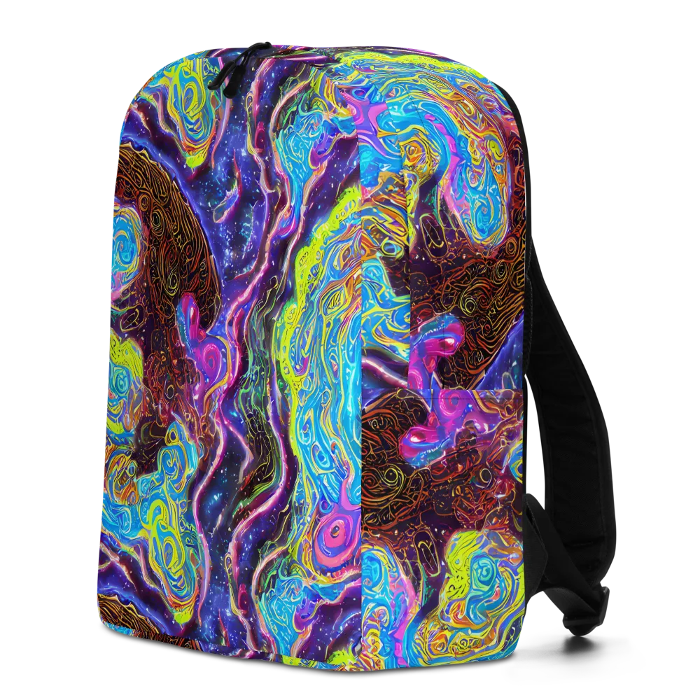 Stellar Riptide on Minimalist Backpack — Left