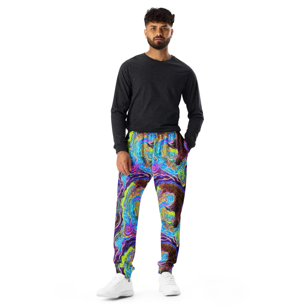 Stellar Riptide on Men's Joggers — Front