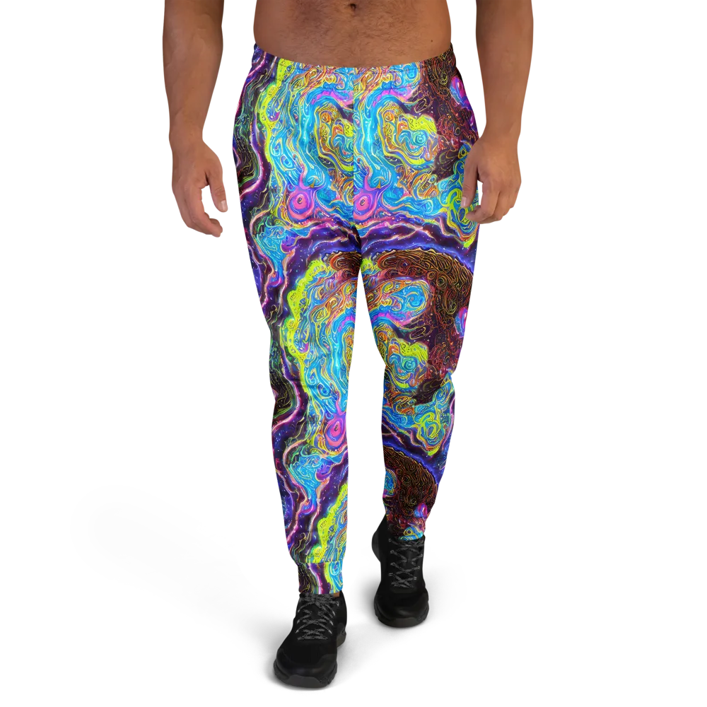 Stellar Riptide on Men's Joggers — Front