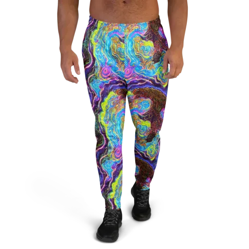 Stellar Riptide on a Men's Joggers