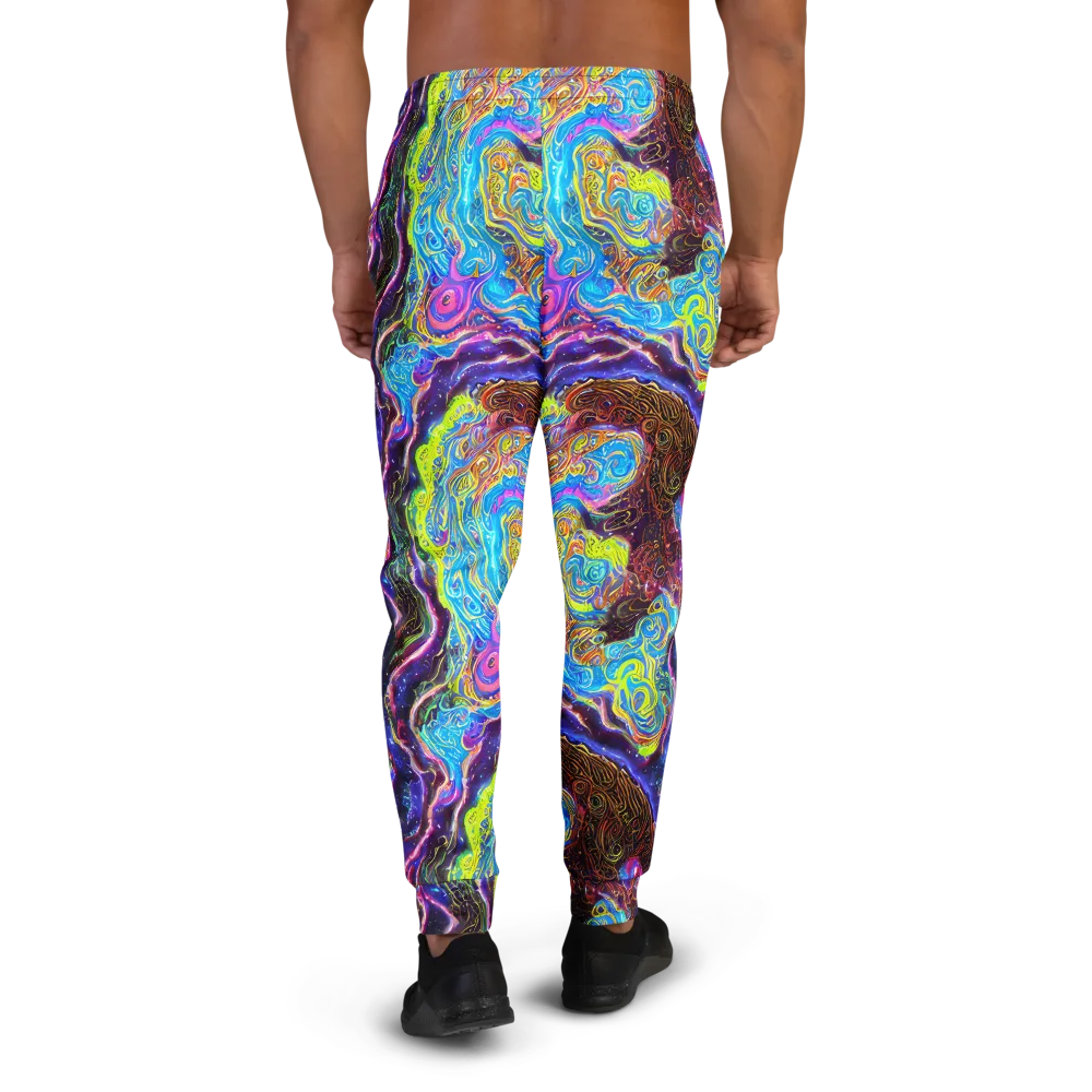 Stellar Riptide on Men's Joggers — Back