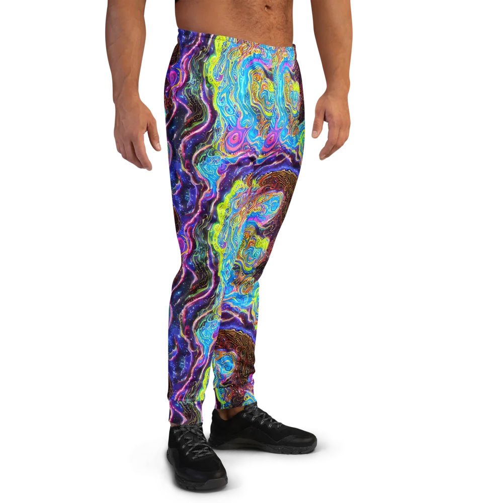 Stellar Riptide on Men's Joggers — Right