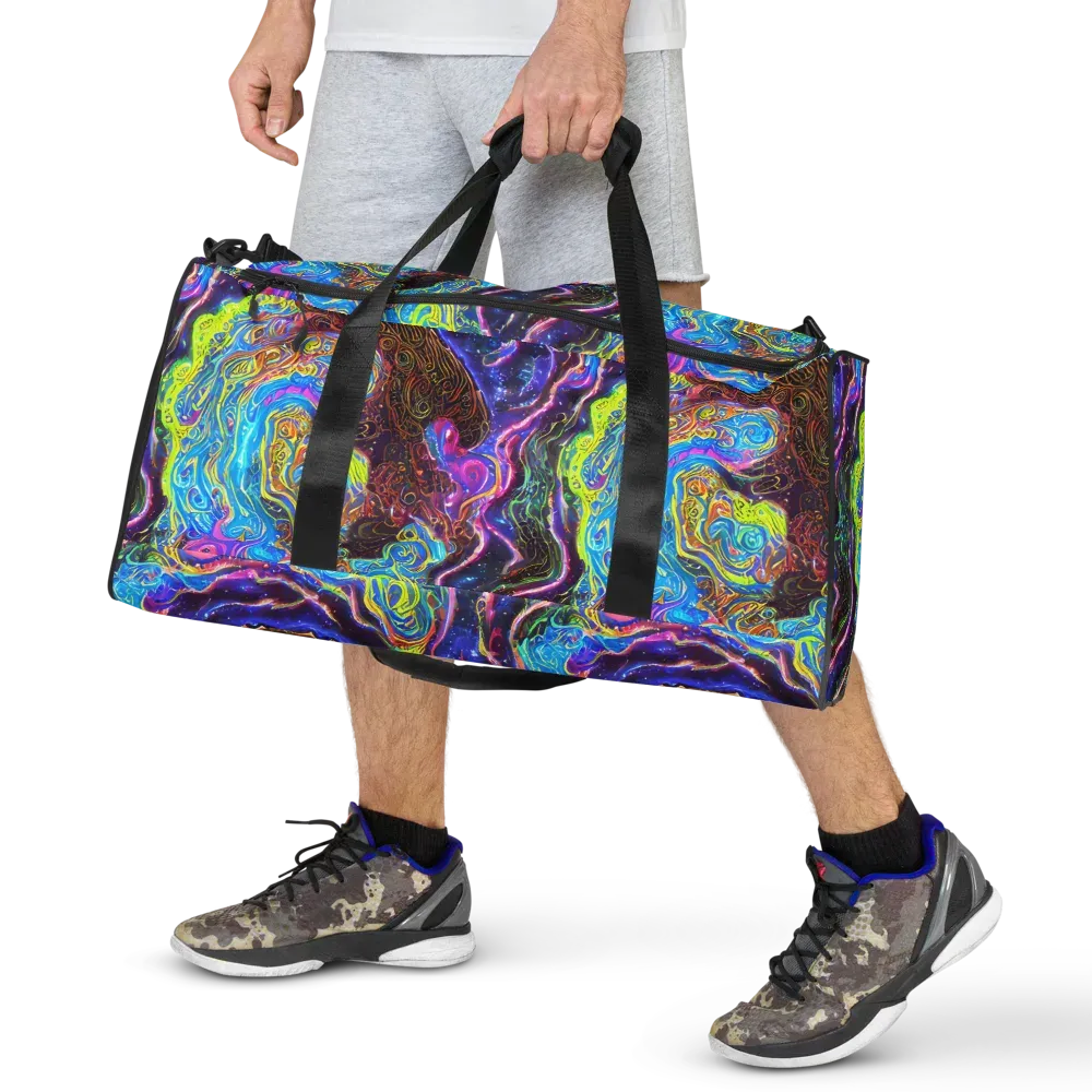 Stellar Riptide on Duffle Bag — Front
