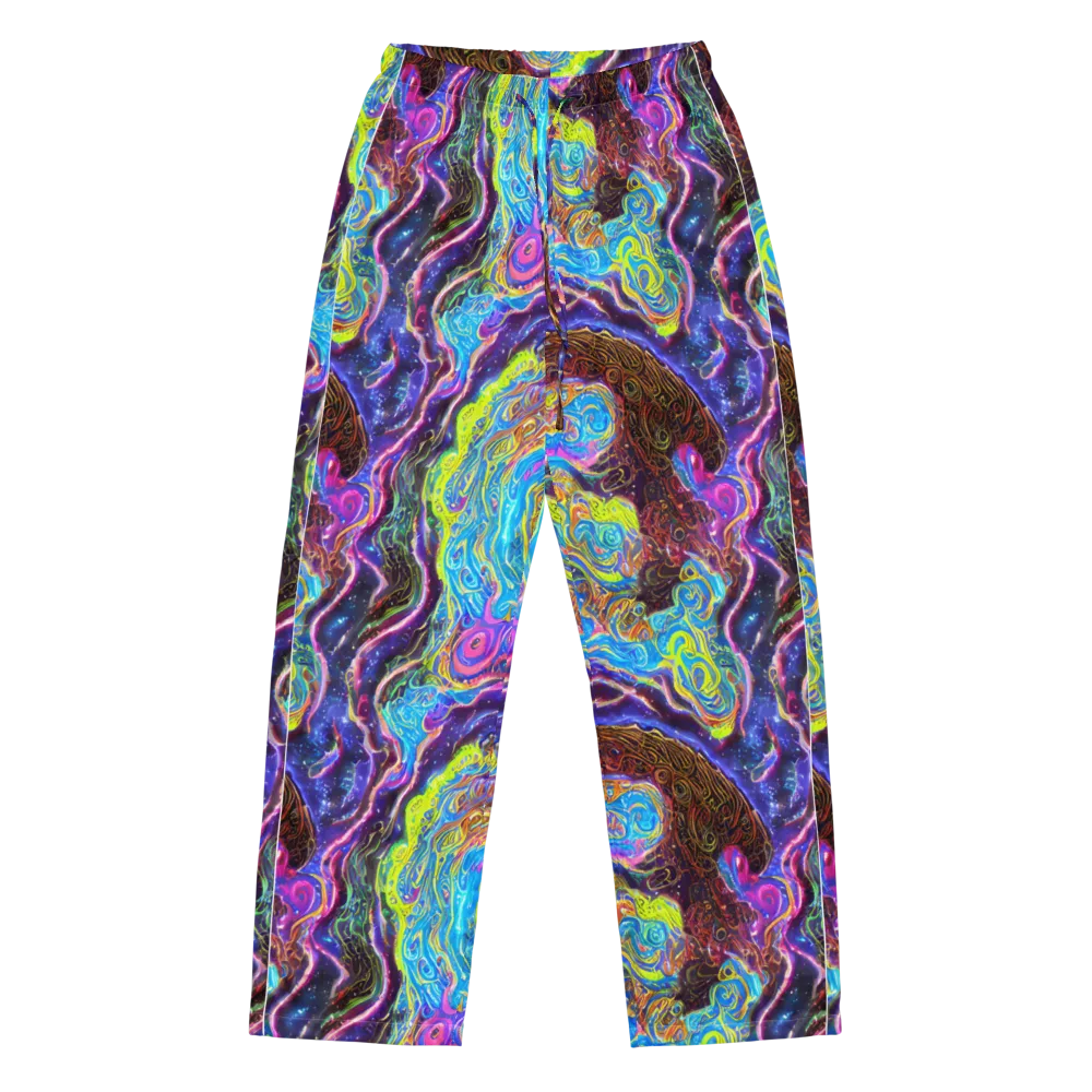 Stellar Riptide on Women's Pajama Pants — Front