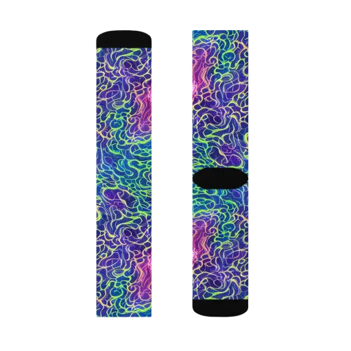 Prismatic Maze on a Socks