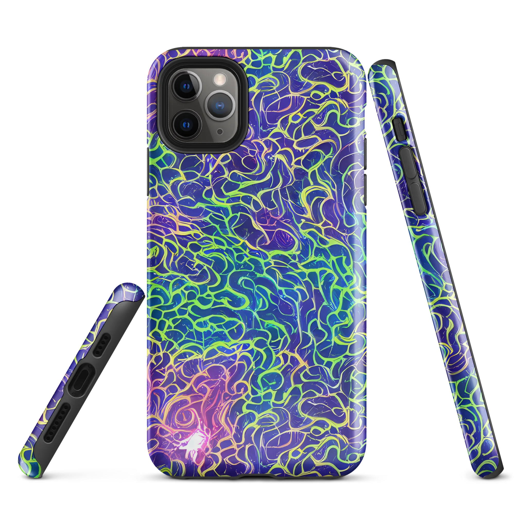 Prismatic Maze on Tough Case for iPhone® — Front