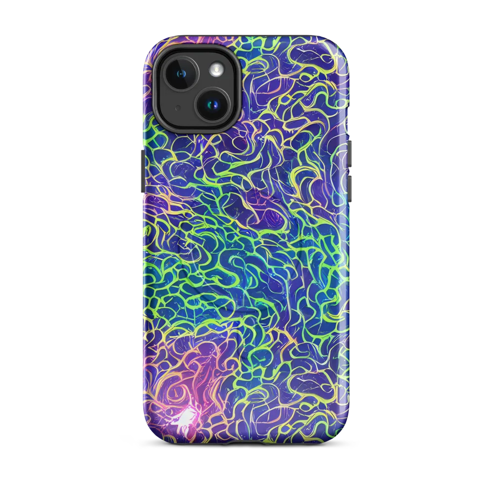 Prismatic Maze on MagSafe Tough Case for iPhone® — Front