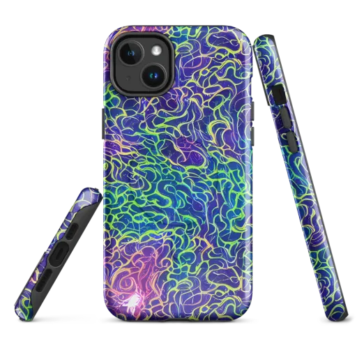 Prismatic Maze on a MagSafe Tough Case for iPhone®