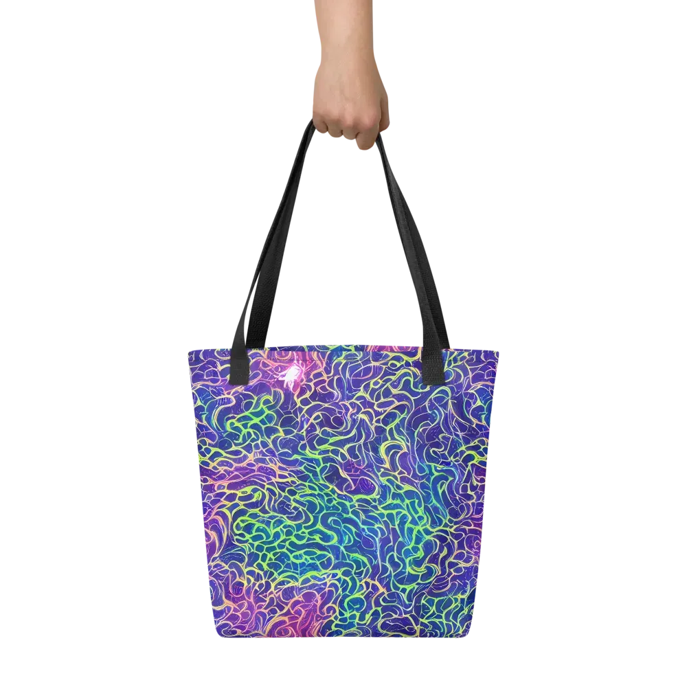 Prismatic Maze on Tote Bag — Front