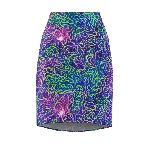 Prismatic Maze on a Pencil Skirt
