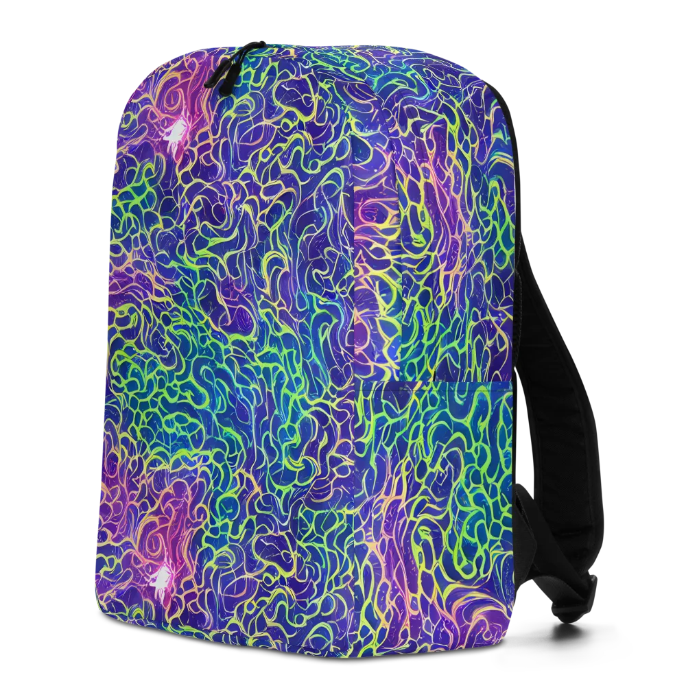 Prismatic Maze on Minimalist Backpack — Left