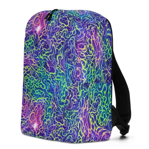Prismatic Maze on a Minimalist Backpack