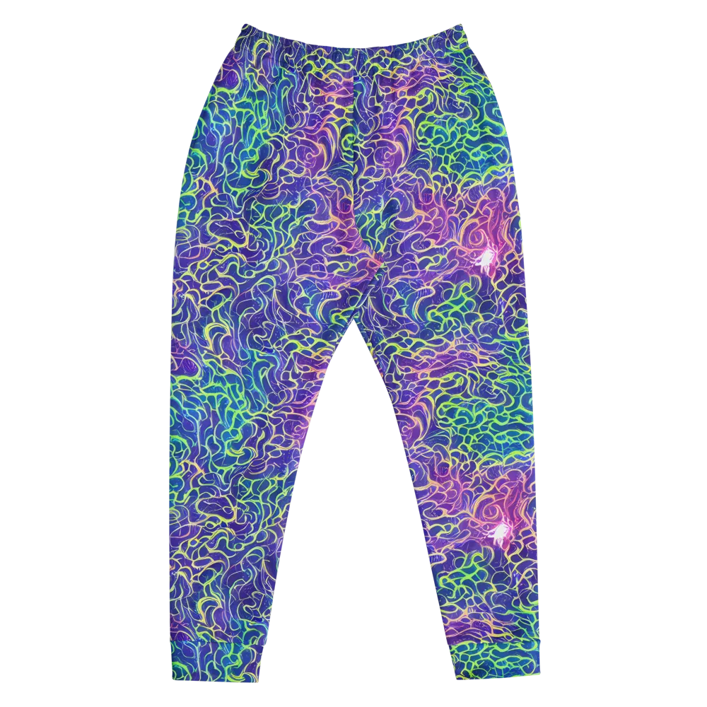 Prismatic Maze on Men's Joggers — Front