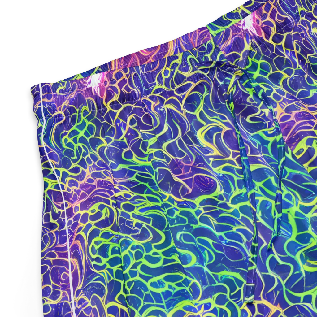 Prismatic Maze on Women's Pajama Shorts — Product details