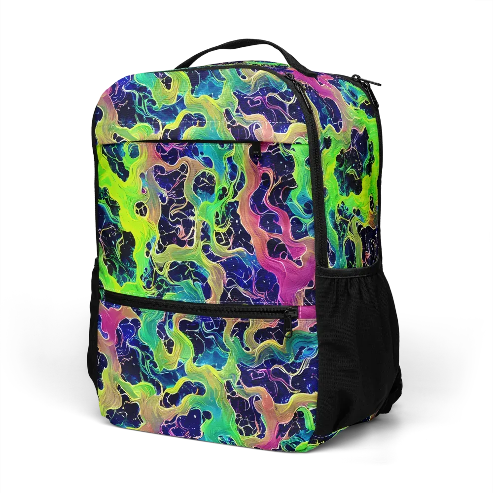 Tidal Metamorphosis on Utility Backpack — Left Front
