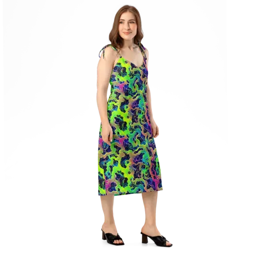 Tidal Metamorphosis on a Slip Dress