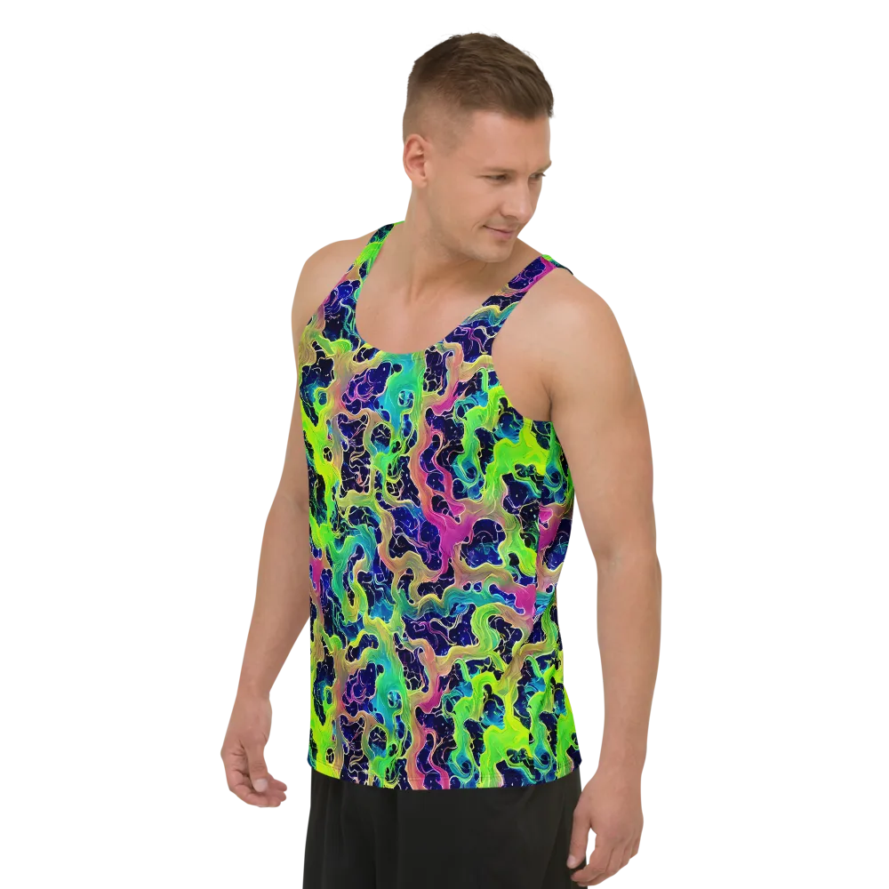 Tidal Metamorphosis on Men's Tank Top — Left Front