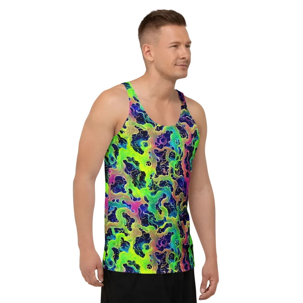 Tidal Metamorphosis on Men's Tank Top — Right Front