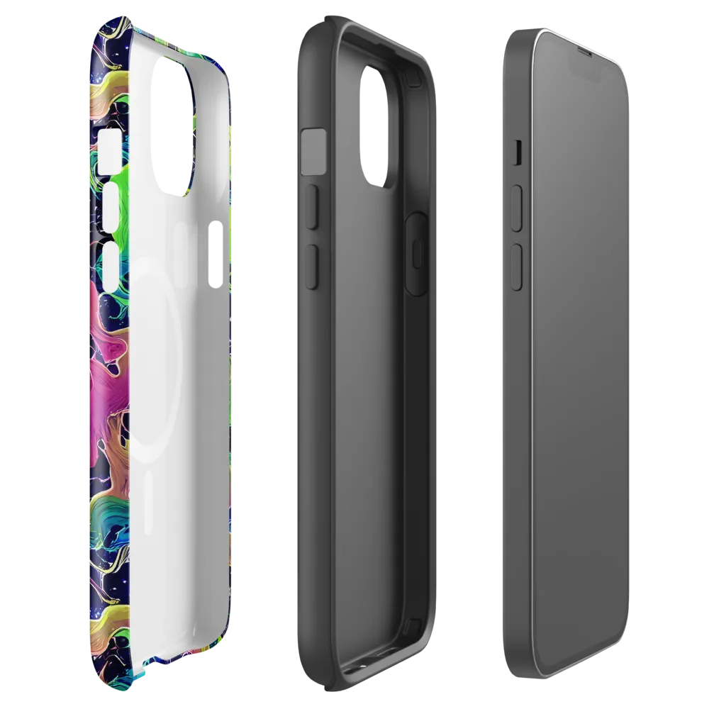 Tidal Metamorphosis on MagSafe Tough Case for iPhone® — Front