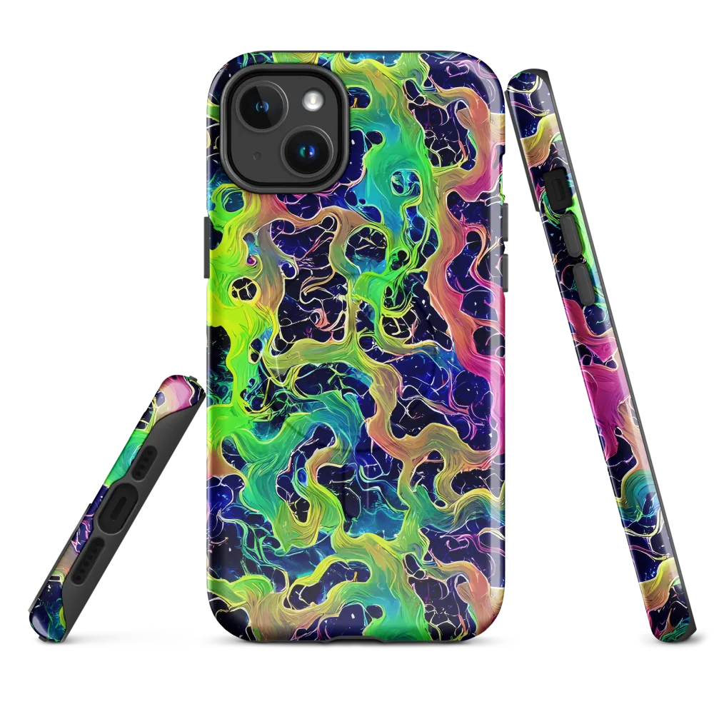 Tidal Metamorphosis on MagSafe Tough Case for iPhone® — Front