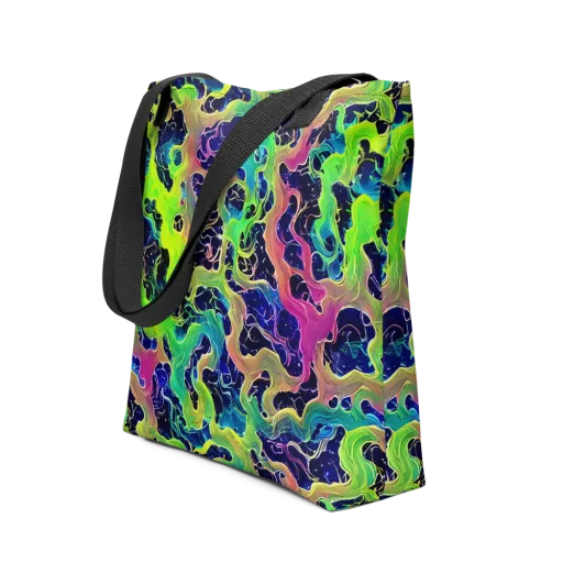 Tidal Metamorphosis on a Tote Bag