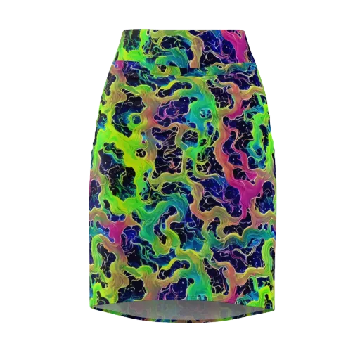 Tidal Metamorphosis on a Pencil Skirt