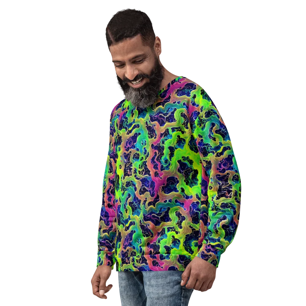 Tidal Metamorphosis on Sweatshirt — Left Front
