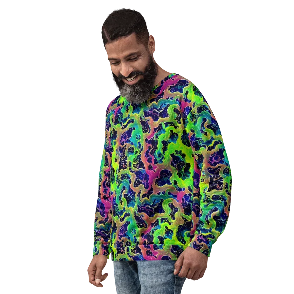Tidal Metamorphosis on Sweatshirt — Left Front