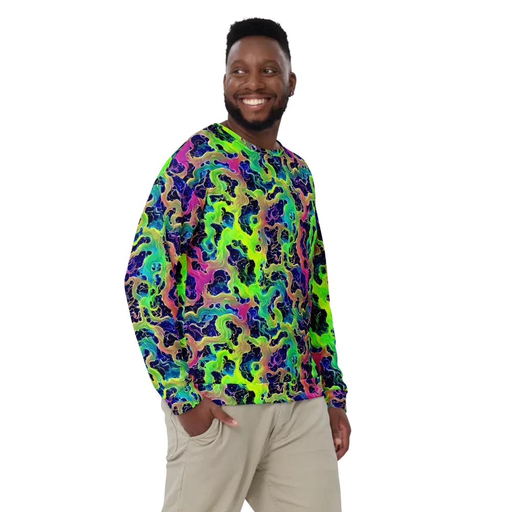 Tidal Metamorphosis on Sweatshirt — Front