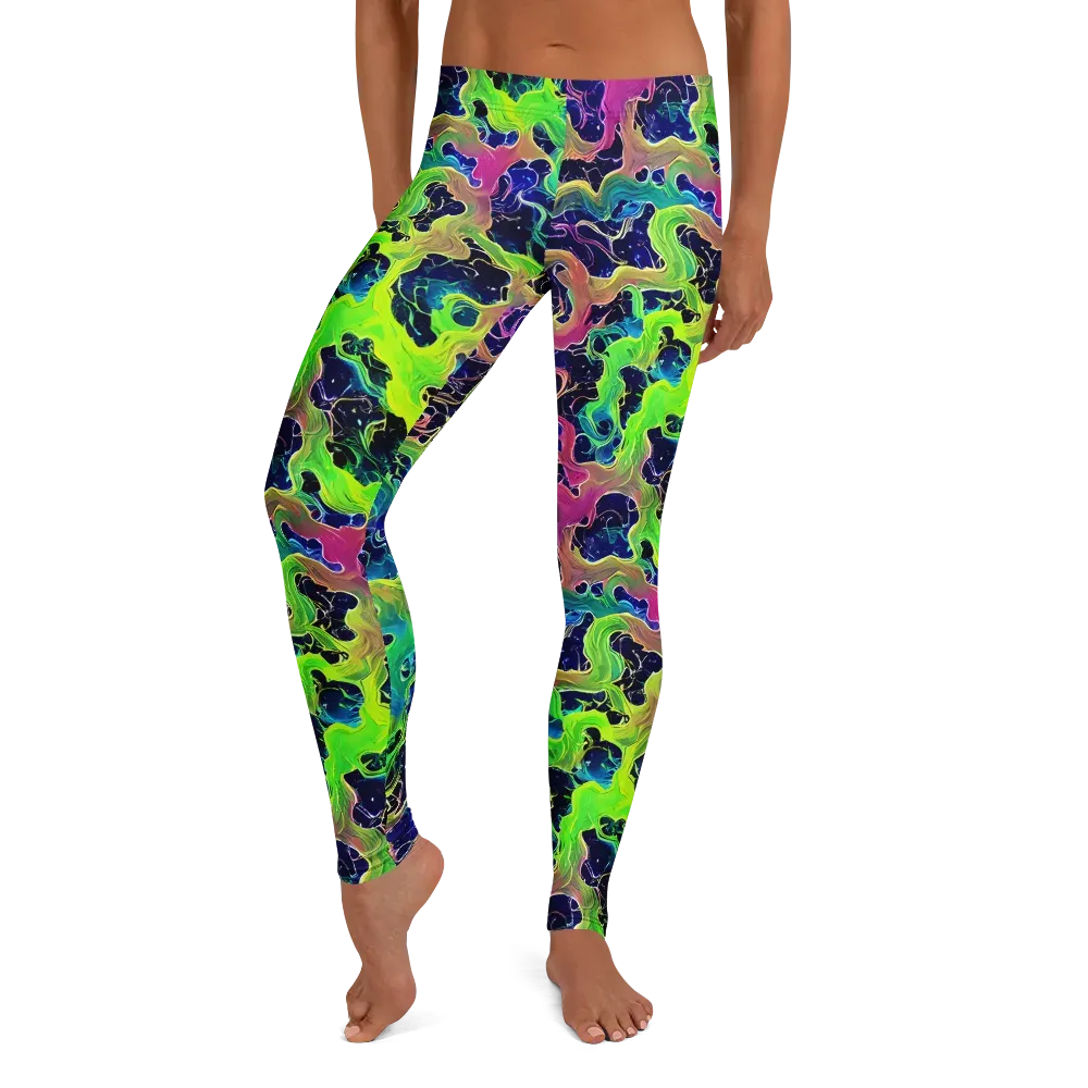Tidal Metamorphosis on Leggings — Front