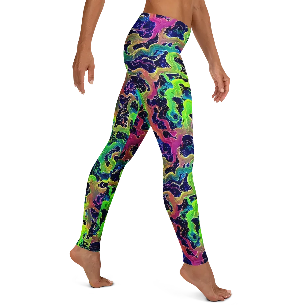 Tidal Metamorphosis on Leggings — Right