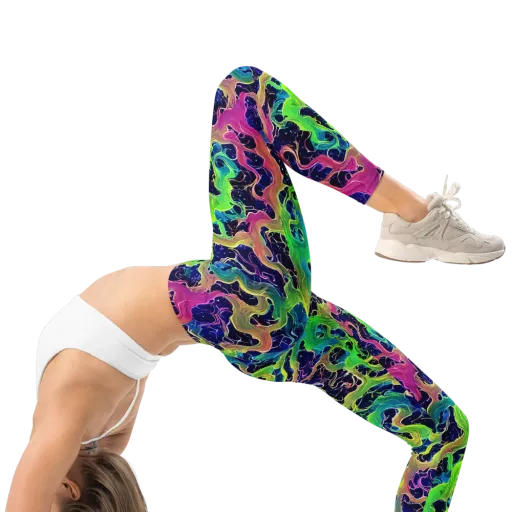 Tidal Metamorphosis on a Leggings